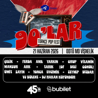 90'lar Türkçe Pop Fest : Çelik, Yonca Evcimik, Ferda Anıl Yarkın, Ümit Sayın, Mansur Ark, Grup Vitamin, Zeynep Dizdar, Tarık (Of Deli Gönül), Vj Bülent, Dj Hakan Küfündür küçük resim