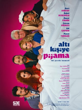 Altı Kişiye Pijama