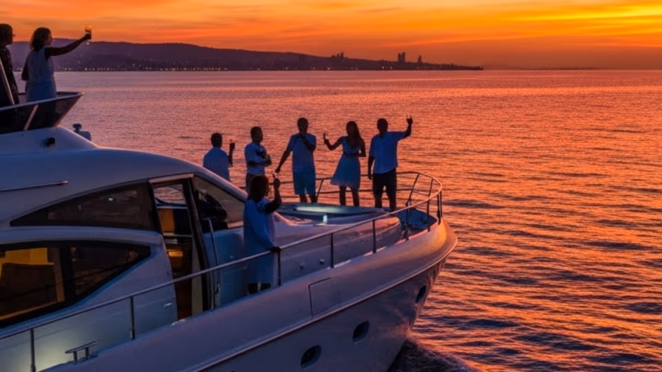 Boğaz Gün Batımı Gezisi – İstanbul'da Lüks Yat Deneyimi - Haziran