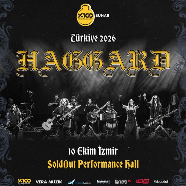 %100 Metal Sunar: Haggard | İzmir card