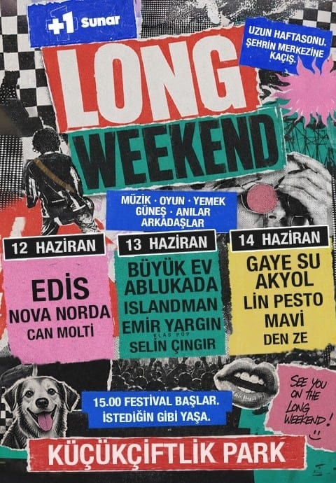 +1 Sunar: Long Weekend card