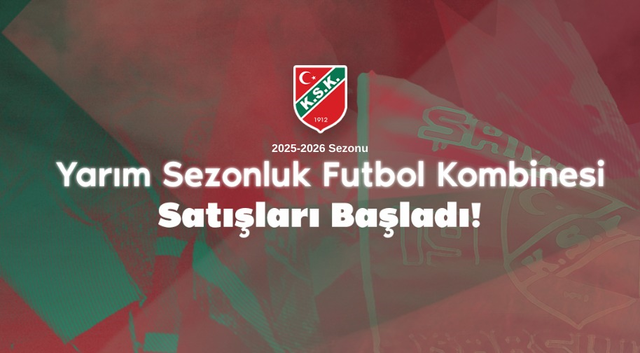 Karşıyaka SK 2026 Yarım Sezonluk Futbol Kombinesi card
