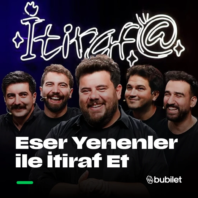 Eser Yenenler ile İtiraf Et card