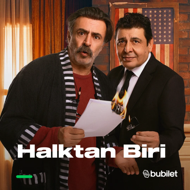 Halktan Biri card