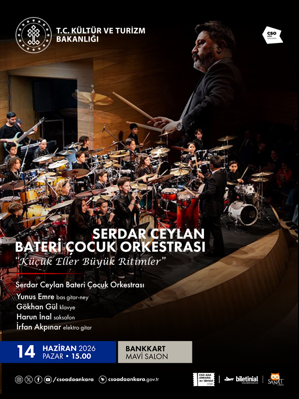 Serdar Ceylan Bateri Çocuk Orkestrası “Küçük Eller Büyük Ritimler” card