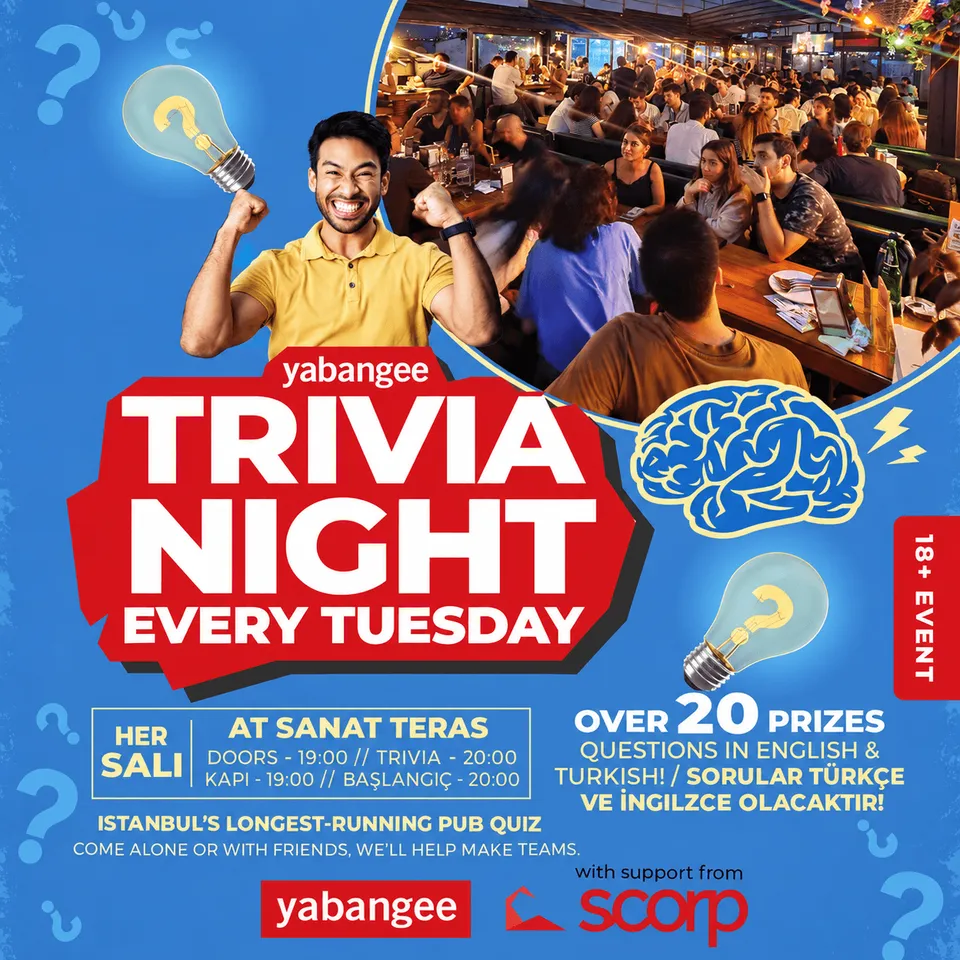 Trivia Night: Questions in English & Turkish küçük resim