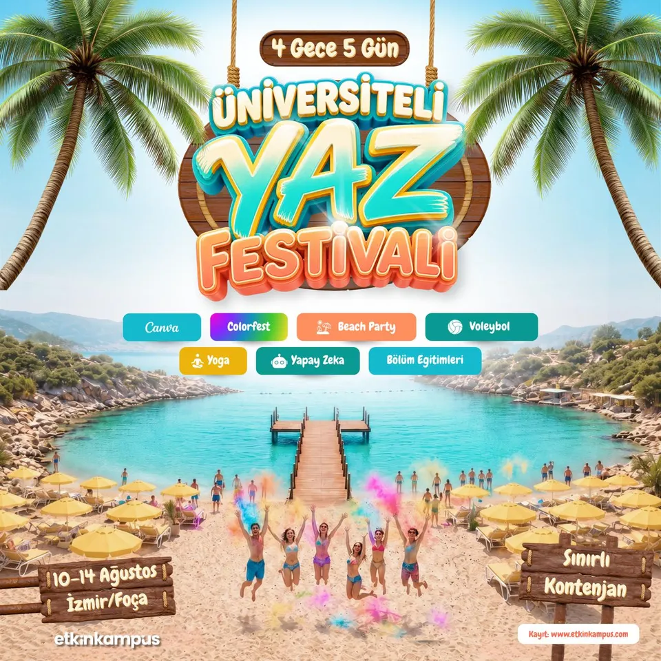 Üniversiteli Yaz Festivali - İzmir card