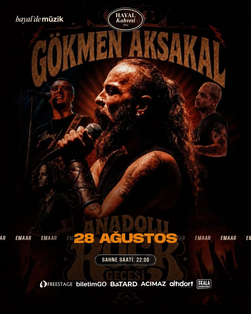 GÖKMEN AKSAKAL KONSERİ card