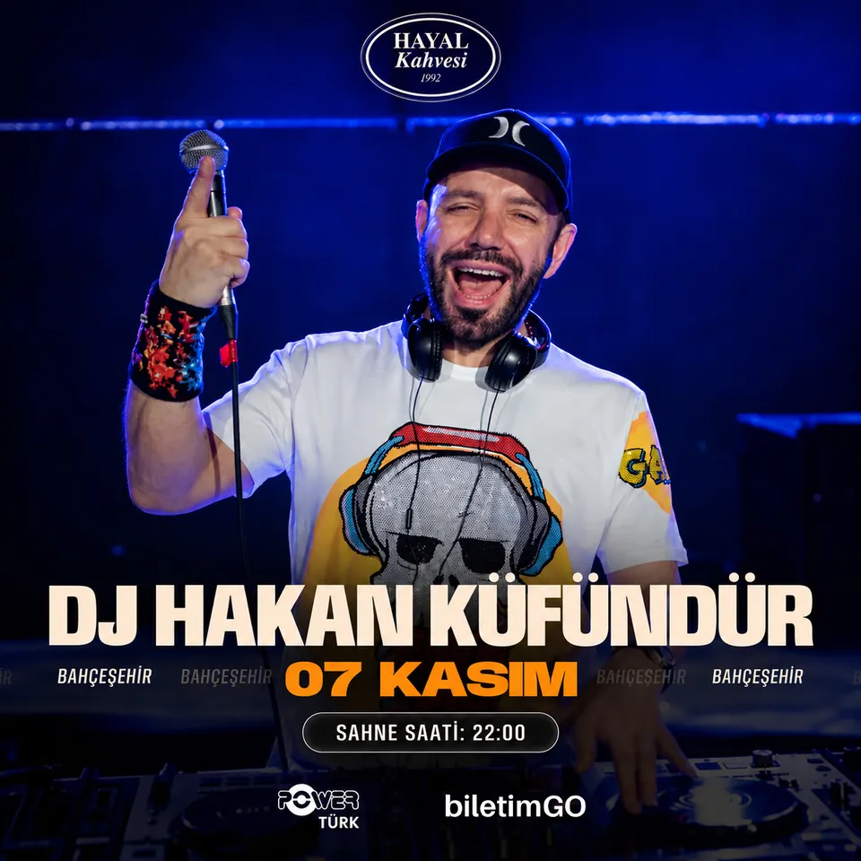 Dj Hakan Küfündür ile 90'lar 2000'ler Türkçe Pop Parti - Bahçeşehir card