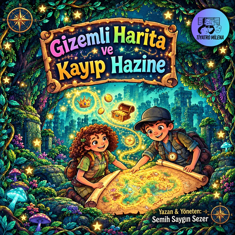 Gizemli Harita ve Kayıp Hazine 'Çocuk Tiyatrosu' card