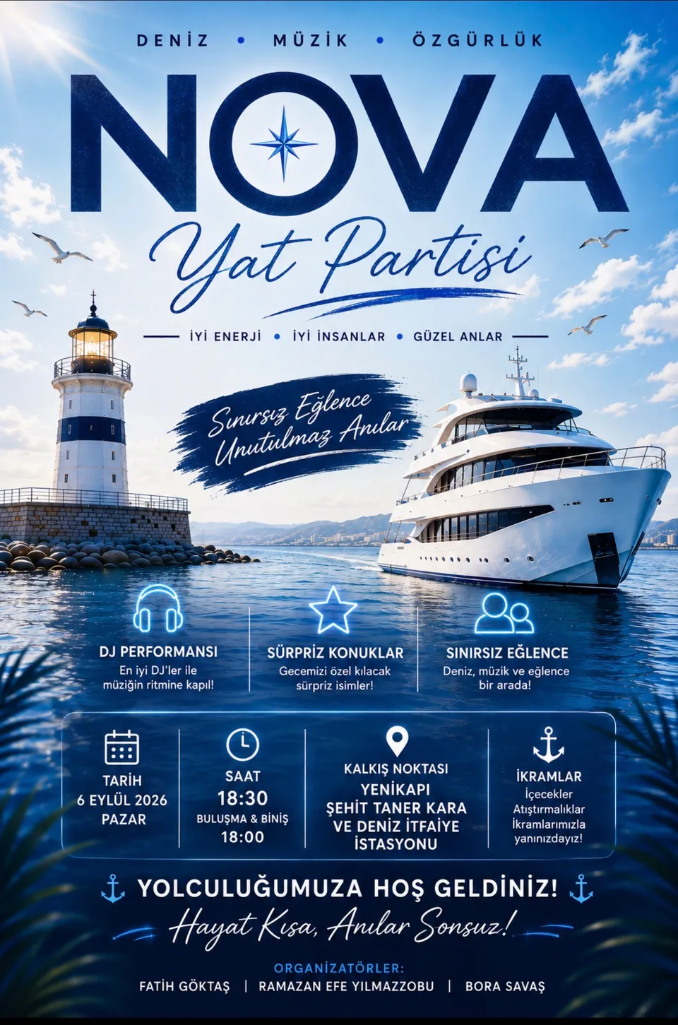 NOVA PARTY card