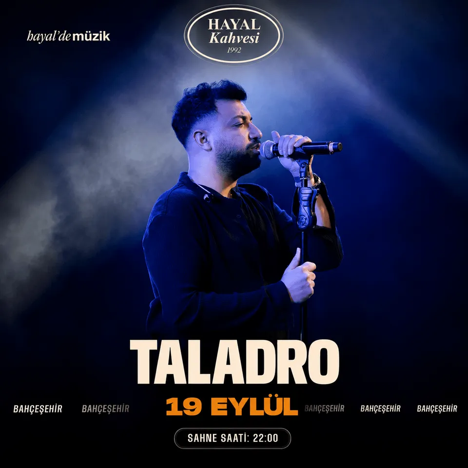 Taladro Konseri - Hayal Kahvesi Bahçeşehir card