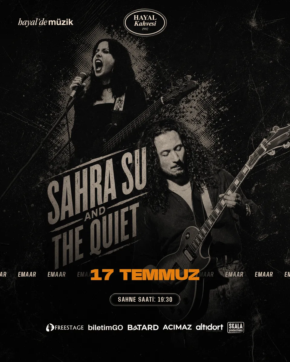 SAHRA SU AND THE QUİET KONSERİ card