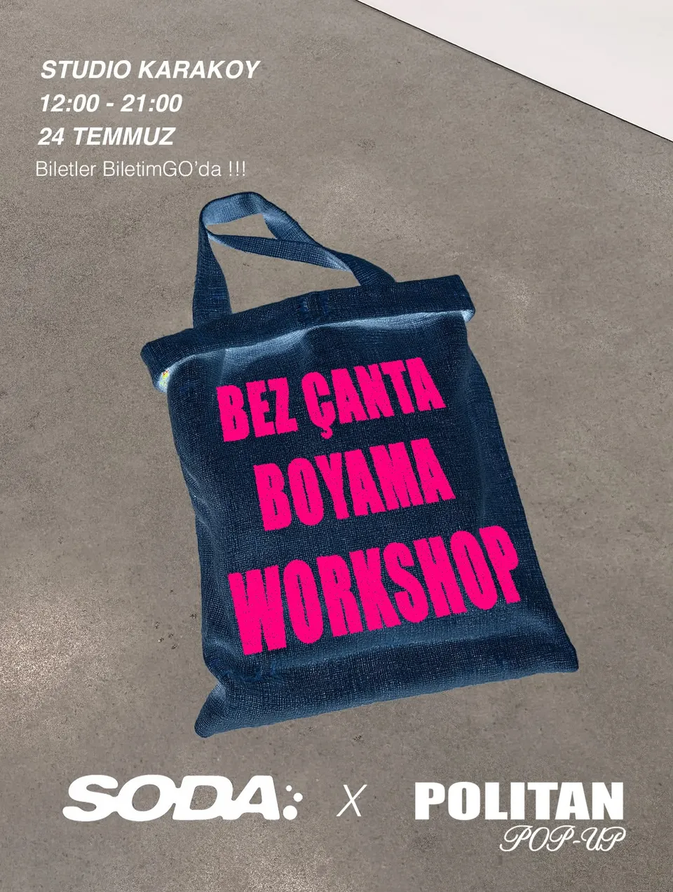 BEZ ÇANTA TASARIM ATÖLYESİ - POLİTAN POP UP card