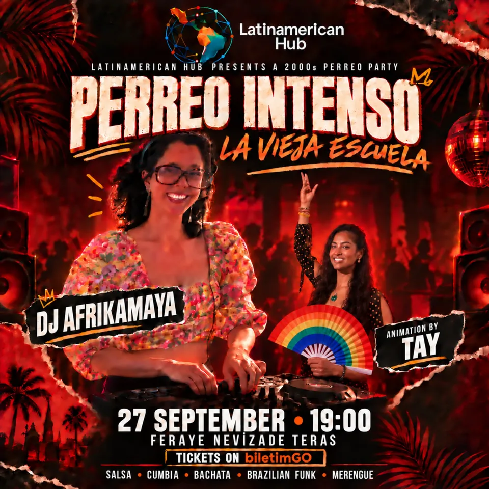 PERREO INTENSO — LA VIEJA ESCUELA card