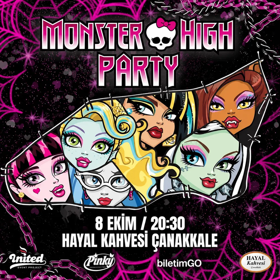 MONSTER HIGH PARTY (ÇANAKKALE) card