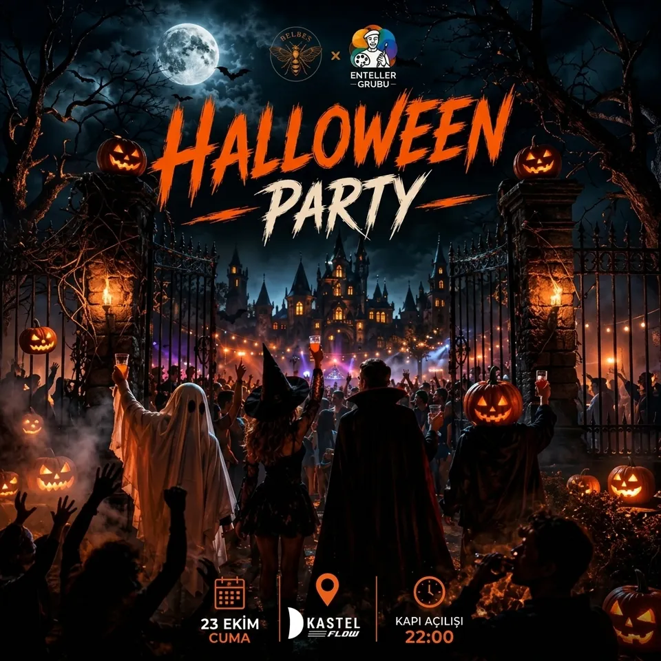 HALLOWEEN PARTY card