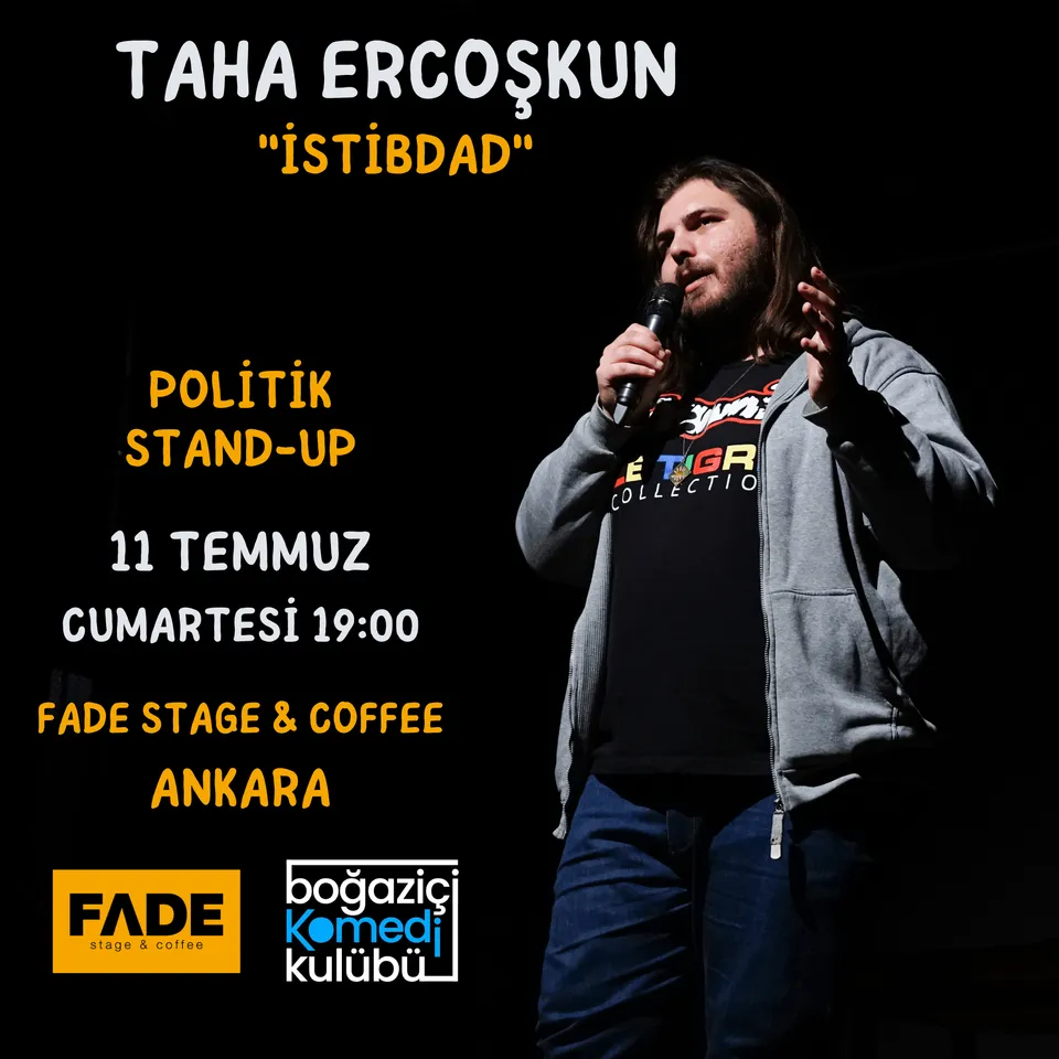 Taha Ercoşkun - Politik Stand-up - Ankara card