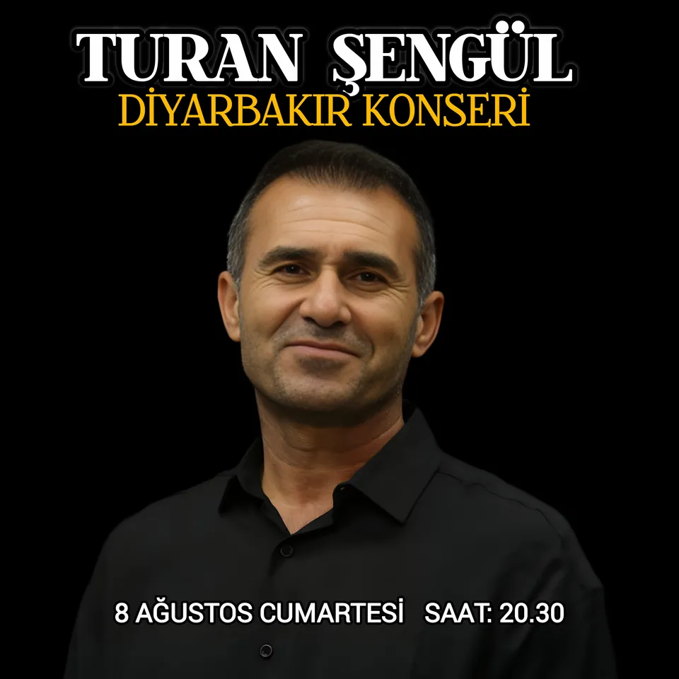 Turan Şengül Diyarbakır Konseri card