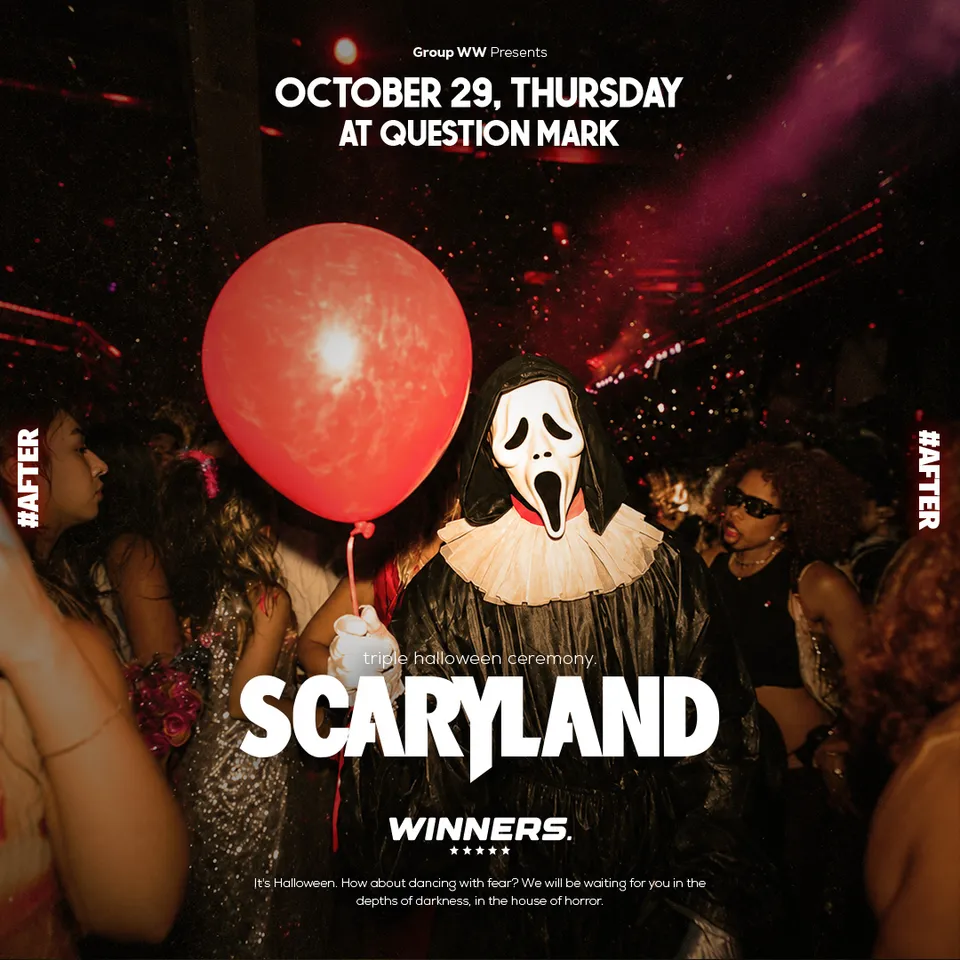 SCARYLAND AFTER | QM | HALLOWEEN İZMİR card