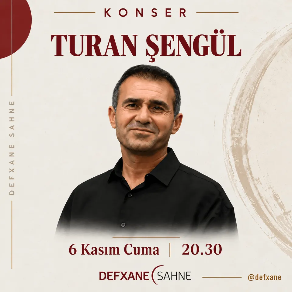 Turan Şengül Defxane Sahne Konseri card