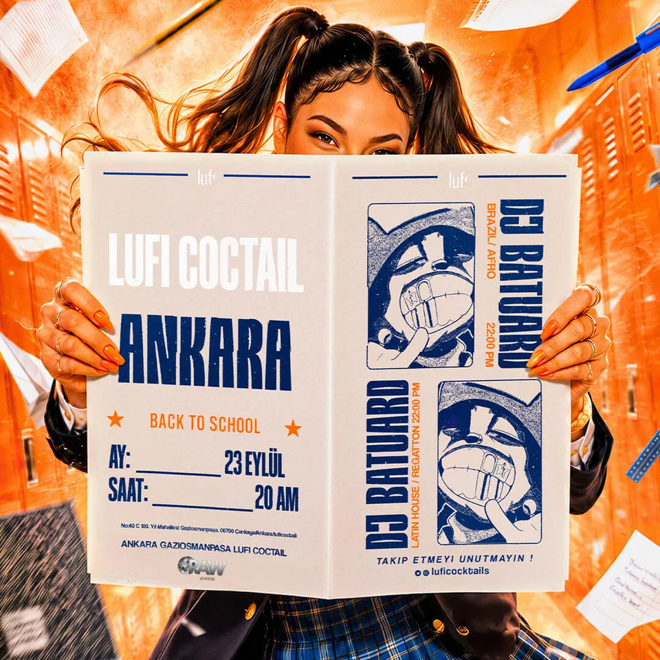 Back To School - Ankara card
