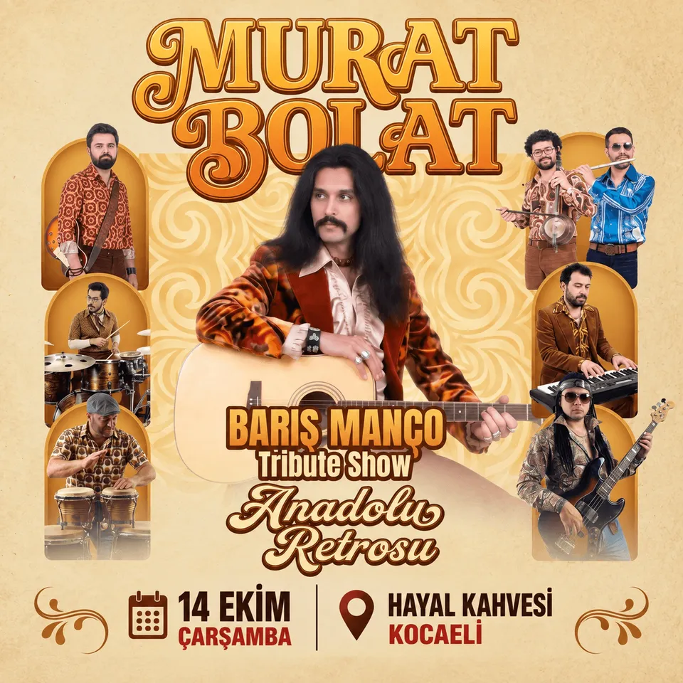 Murat Bolat ve Anadolu Retrosu Kocaeli Konseri küçük resim