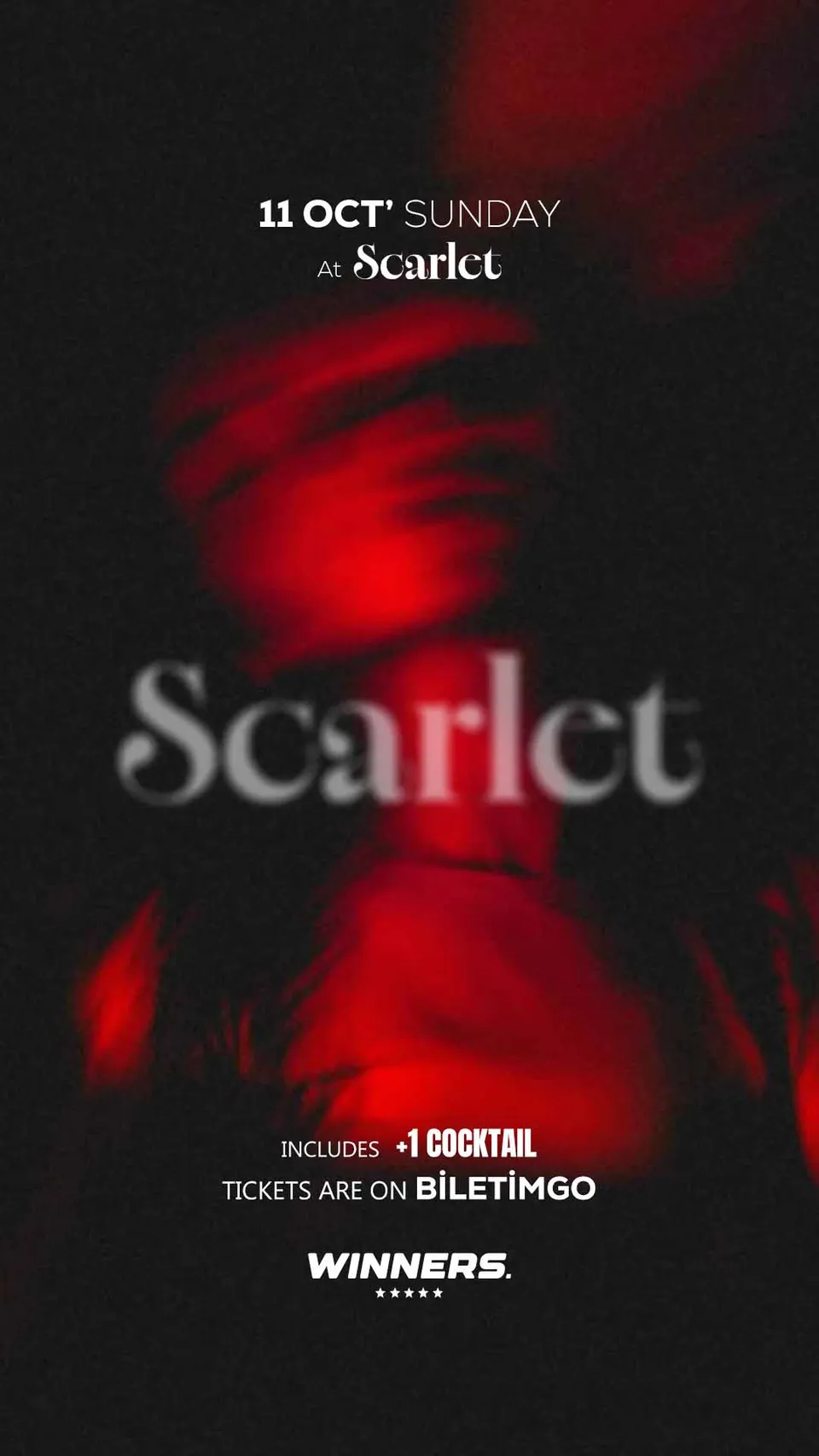 Sunday Party at SCARLET card
