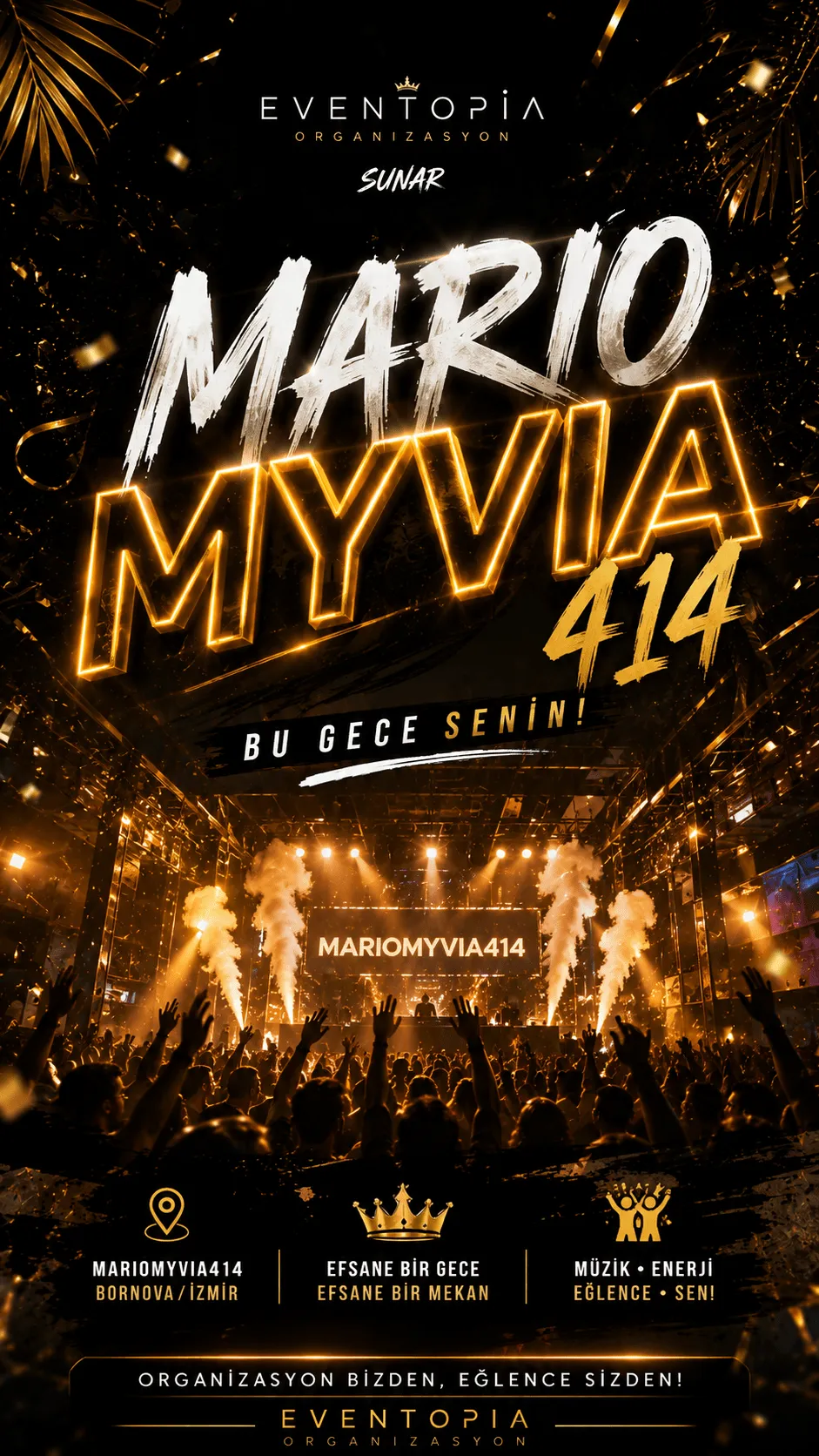 Eventopia University Welcome Party - Mario Myvia 414 card