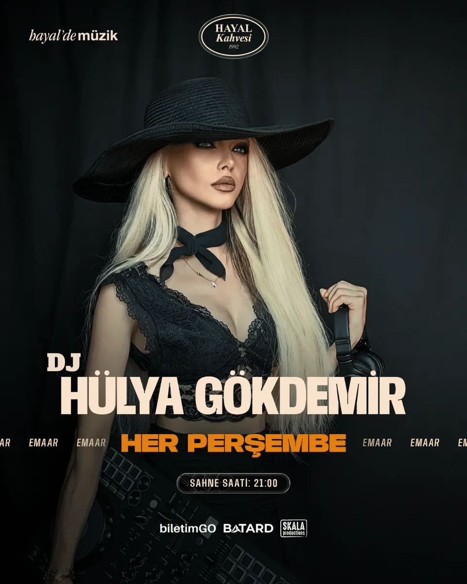 DJ HÜLYA GÖKDEMİR card