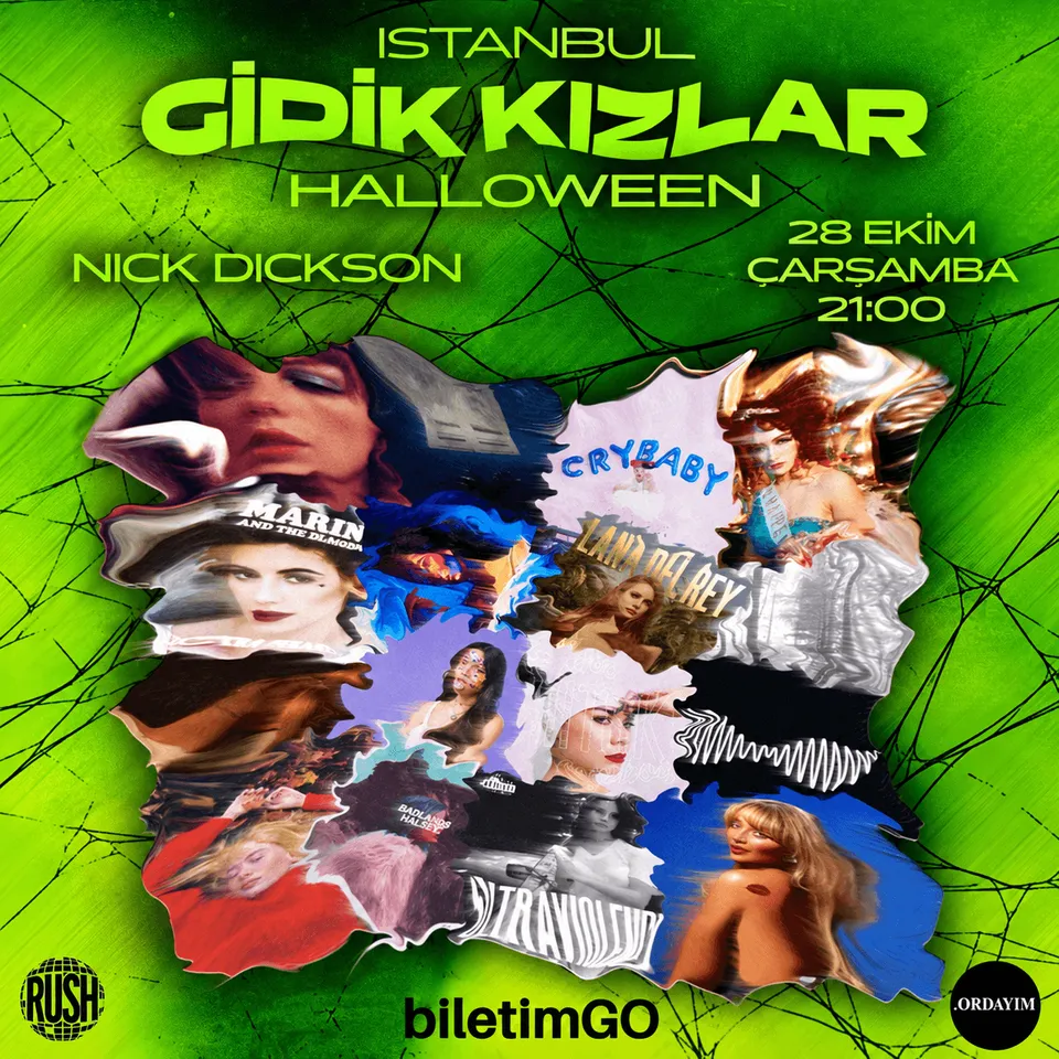 GİDİK KIZLAR ISTANBUL HALLOWEEN PARTY küçük resim