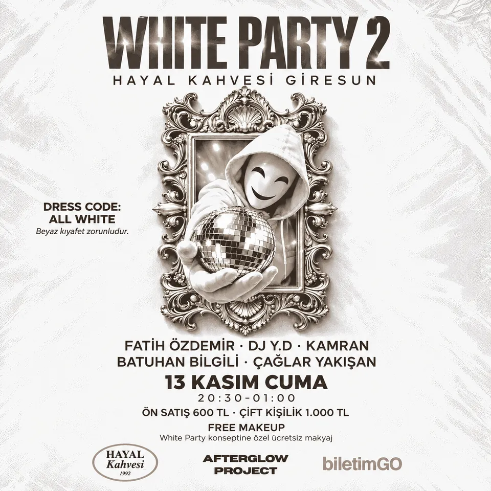WHITE PARTY 2 card