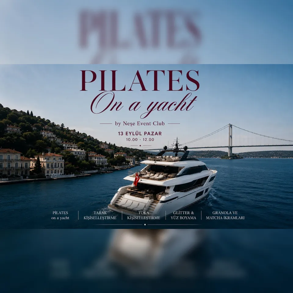 PİLATES ON A YACHT card