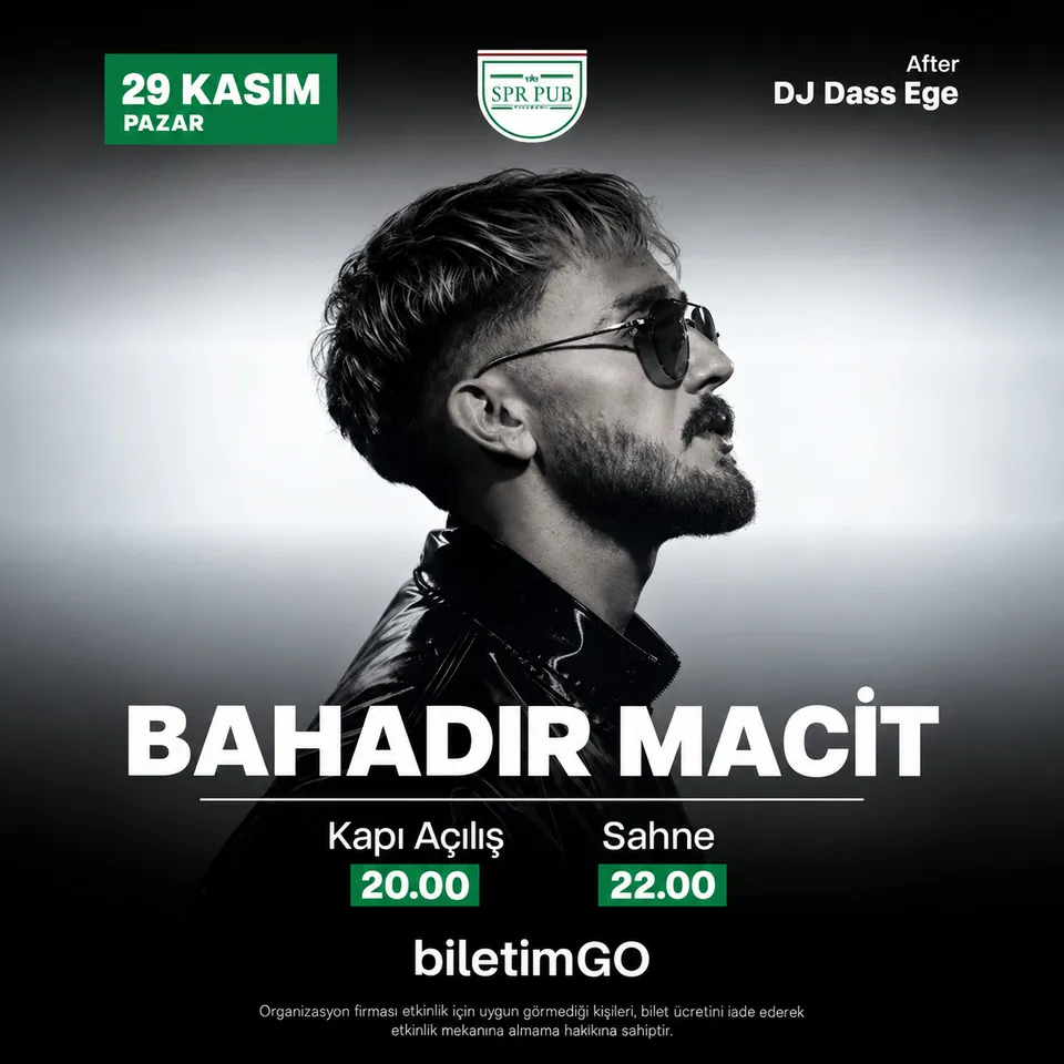BAHADIR MACİT ESKİŞEHİR KONSERİ card