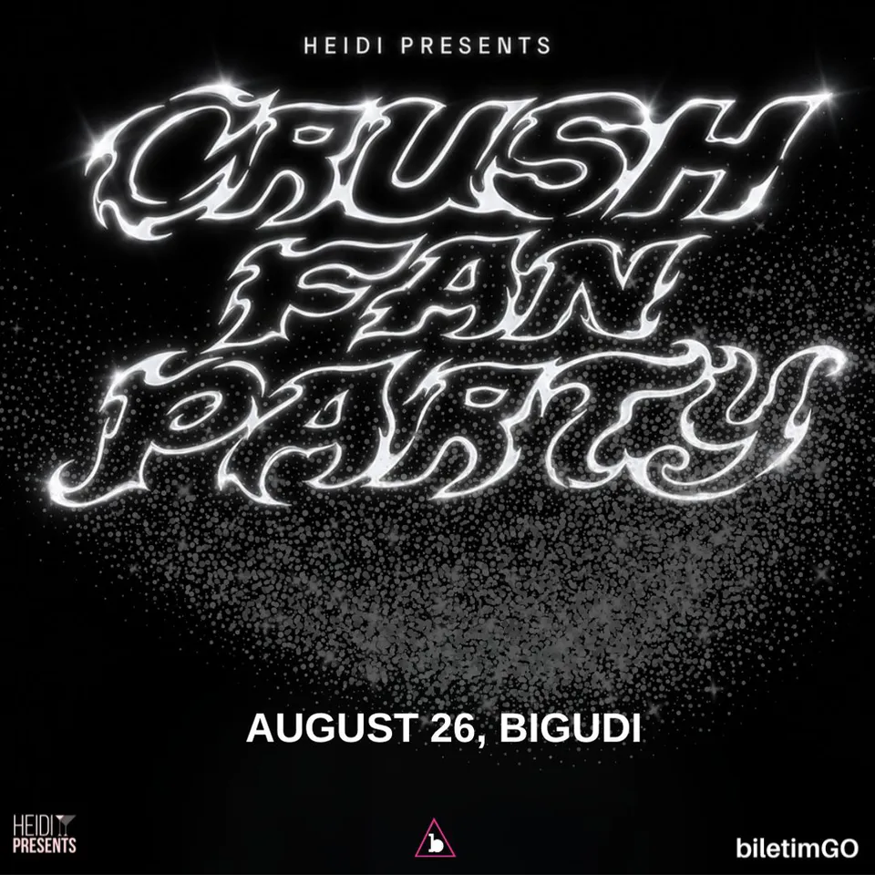 CRUSH FAN PARTY (26 AĞUSTOS İSTANBUL) card