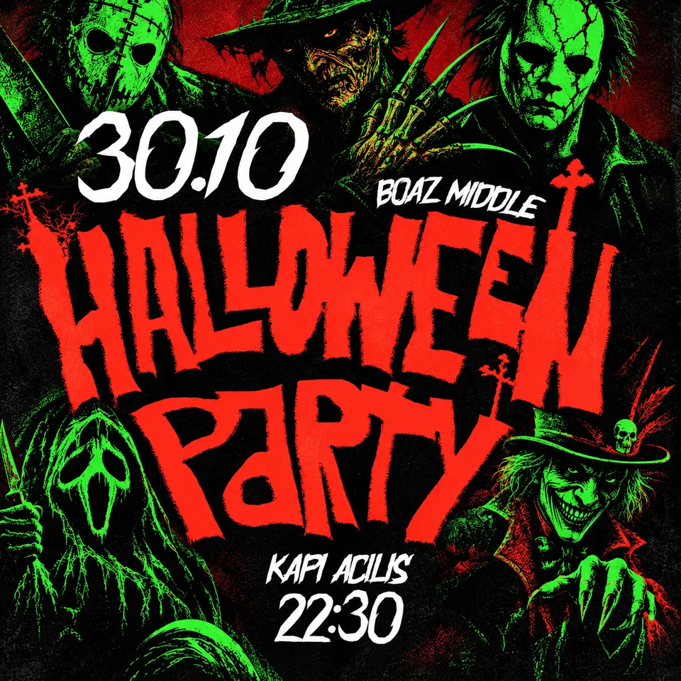 HALLOWEEN PARTY card
