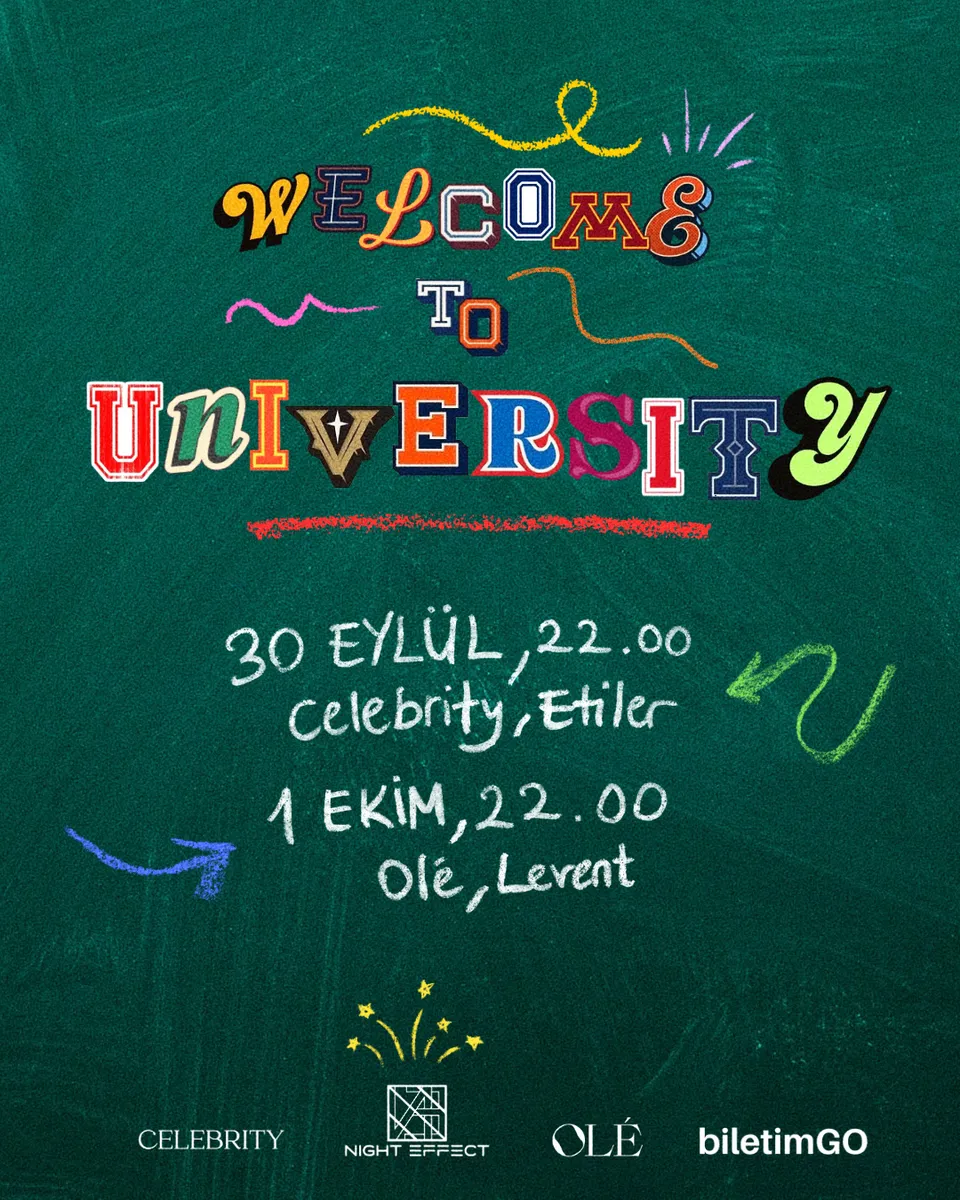 WELCOME TO UNİVERSİTY card