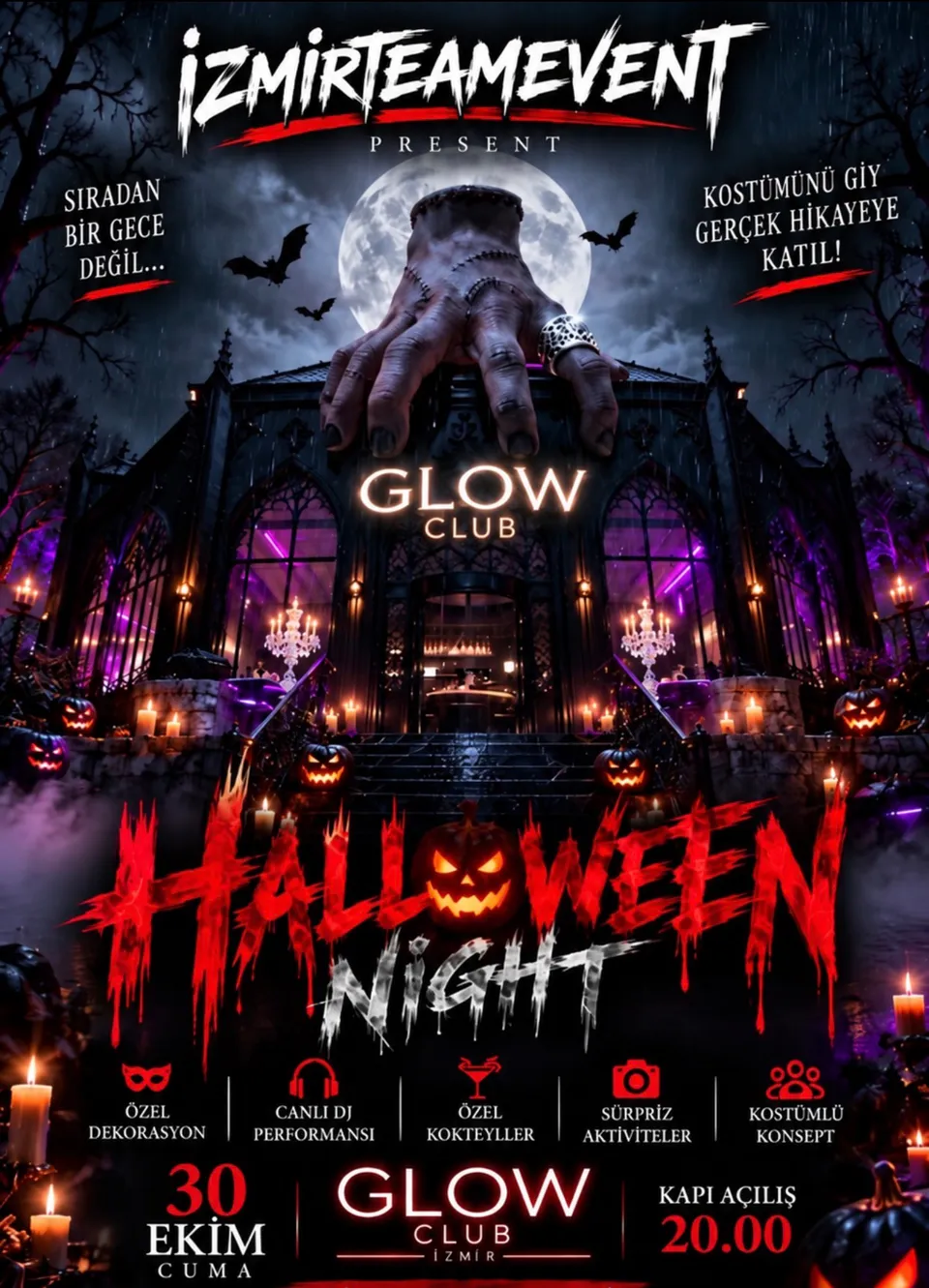 HALLOWEEN NIGHT card