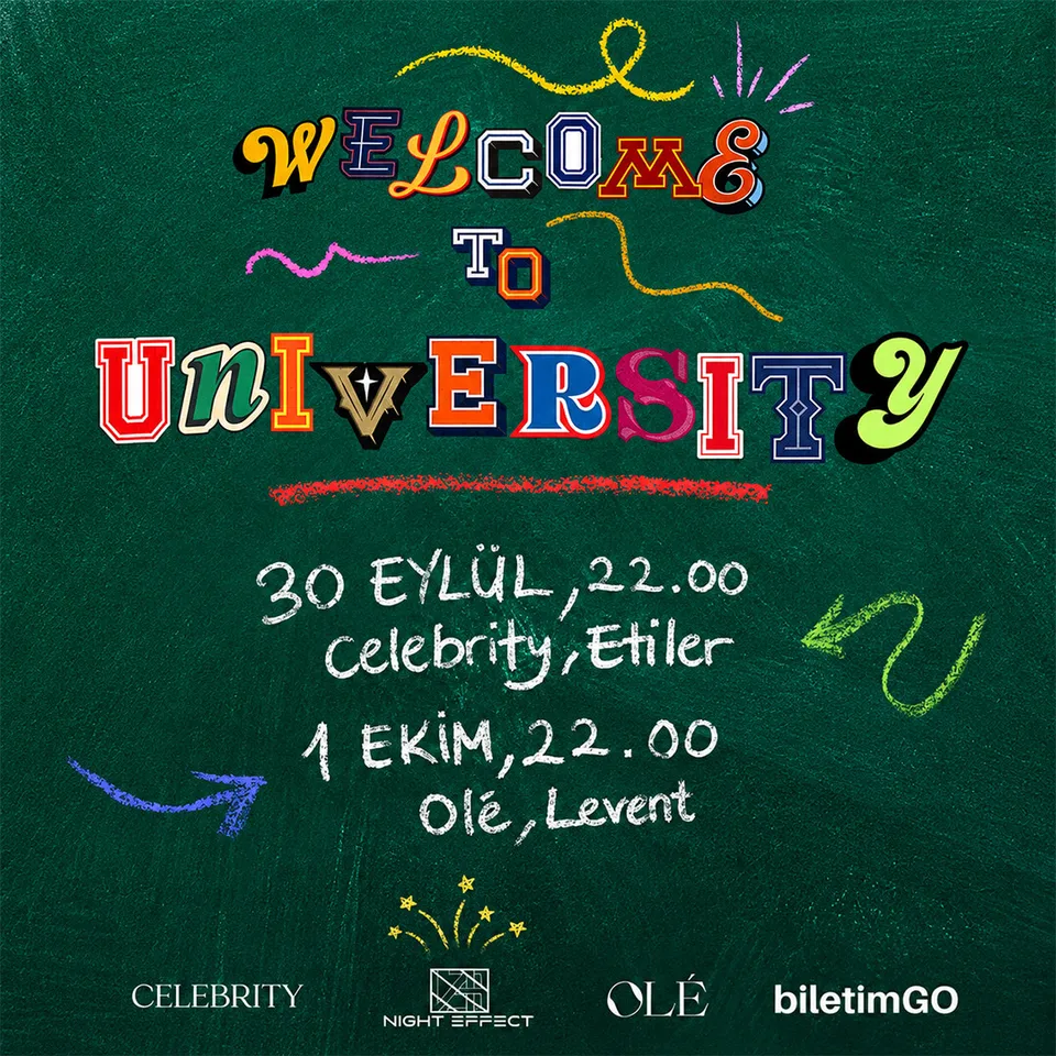 WELCOME TO UNİVERSİTY card
