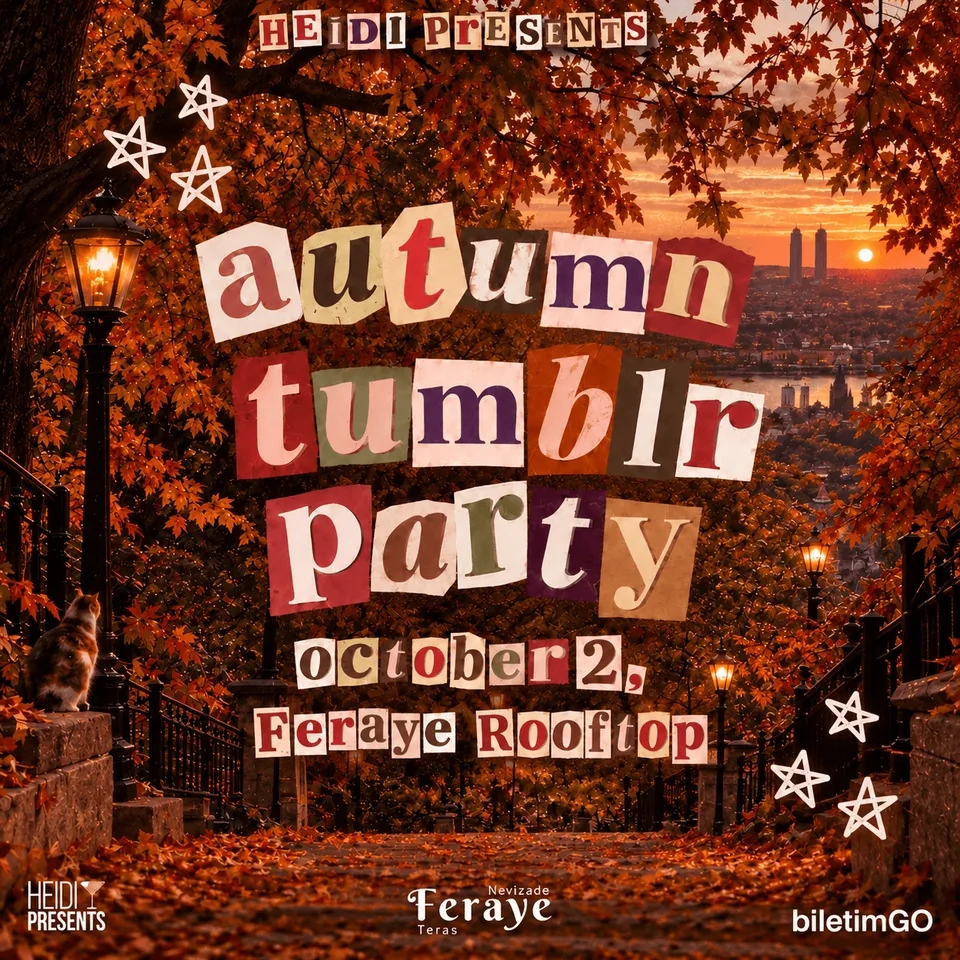 AUTUMN TUMBLR PARTY ISTANBUL card