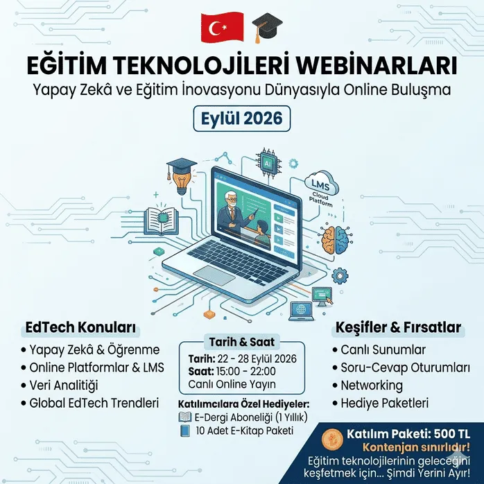 Eğitim Teknolojileri Webinarları 2026 card