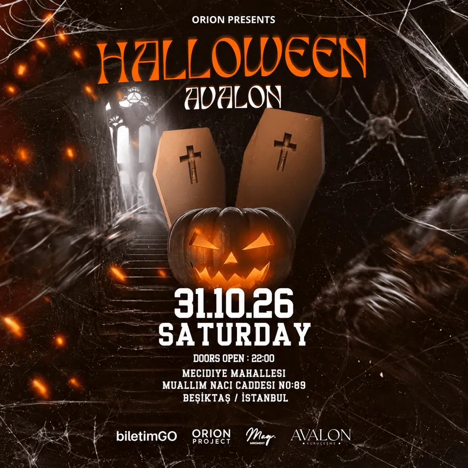HALLOWEEN AVALON card