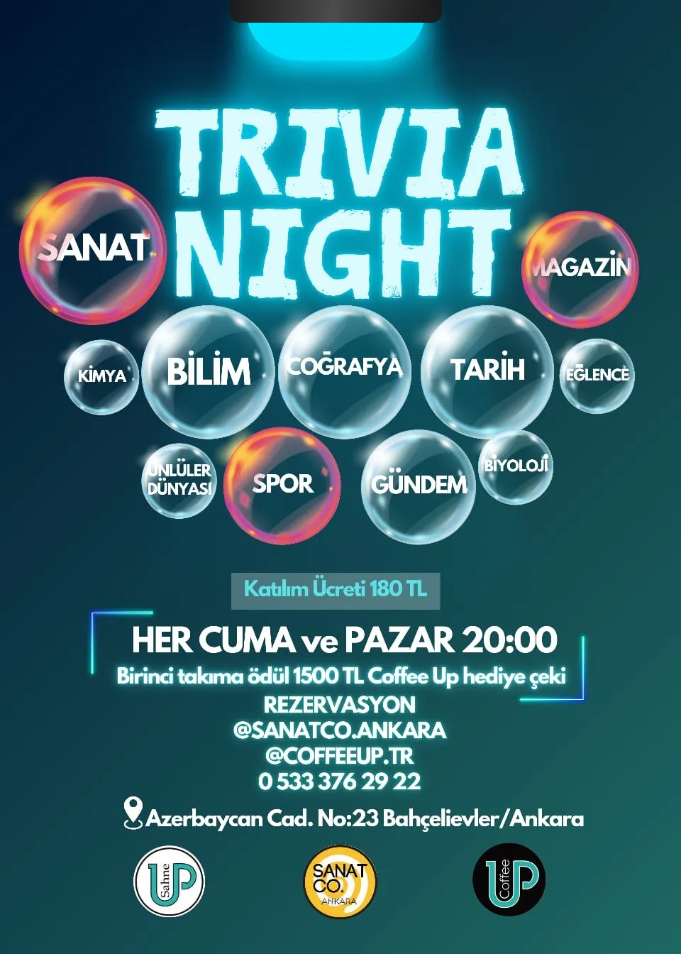 TRIVIA NIGHT YARIŞMASI CUMA küçük resim