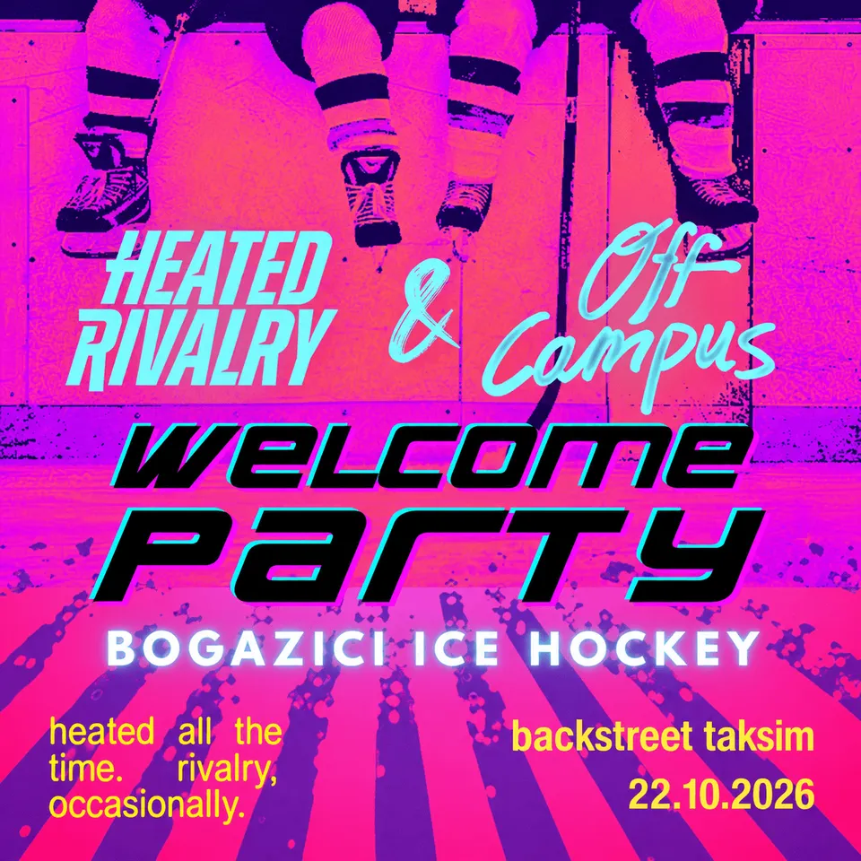 HEATED RIVALRY X OFFCAMPUS PARTY card