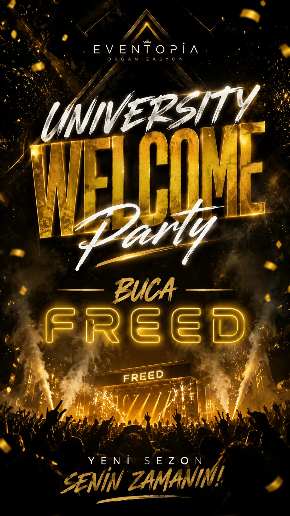 Eventopia University Welcome Party - Freed İzmir card