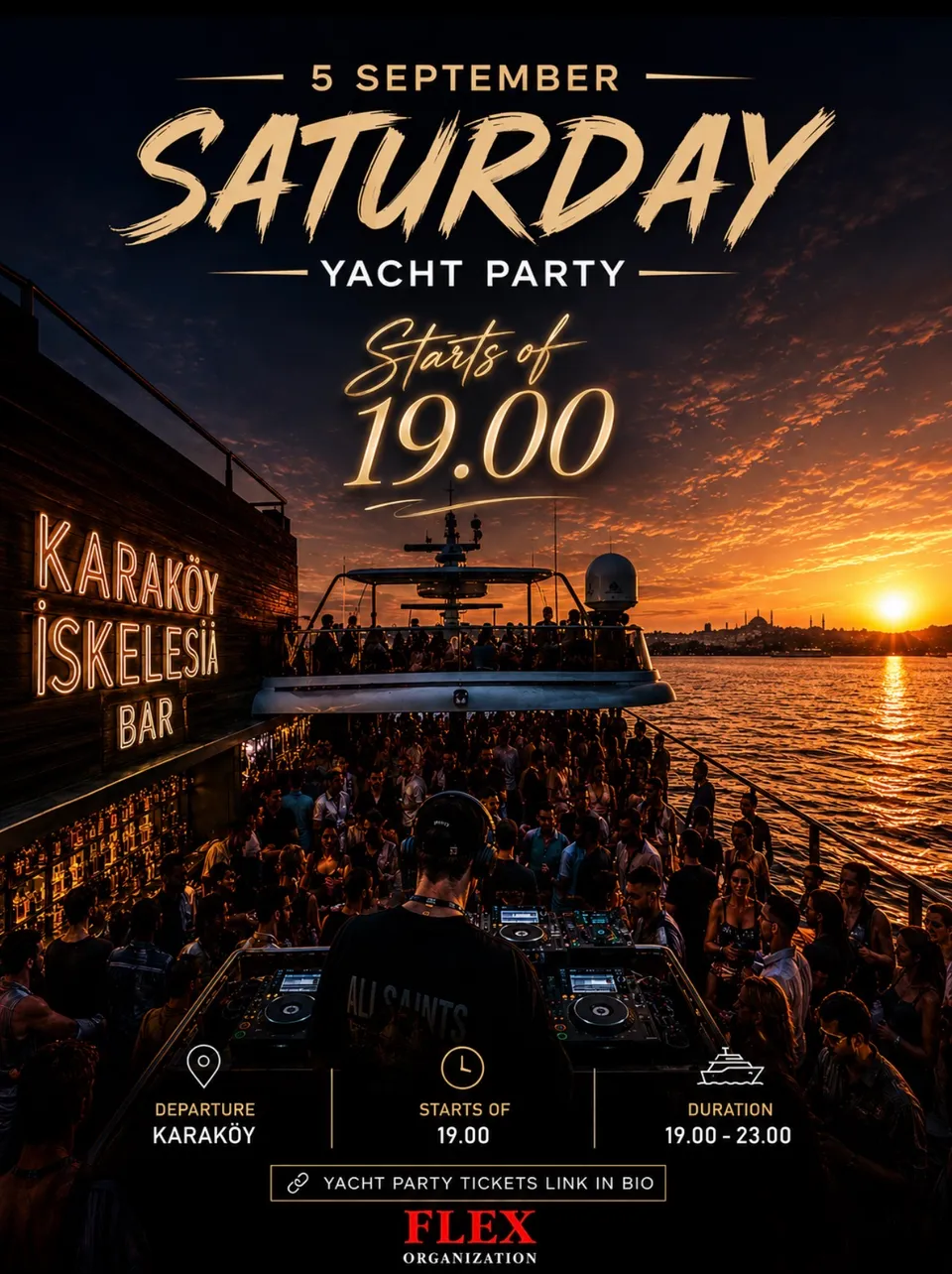 Yacht Party card