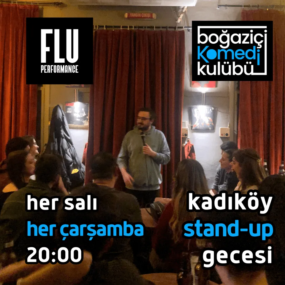 Kadıköy Stand-up Gecesi - Boğaziçi Komedi Kulübü thumbnail