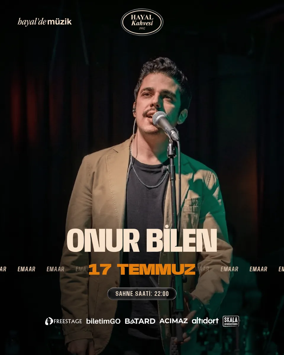 ONUR BİLEN KONSERİ card