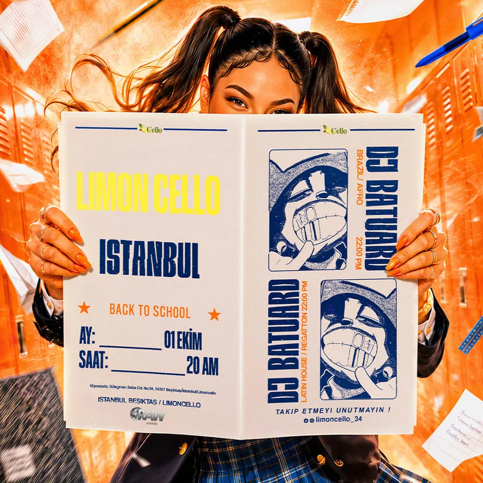 Back To School - İstanbul Limoncello card