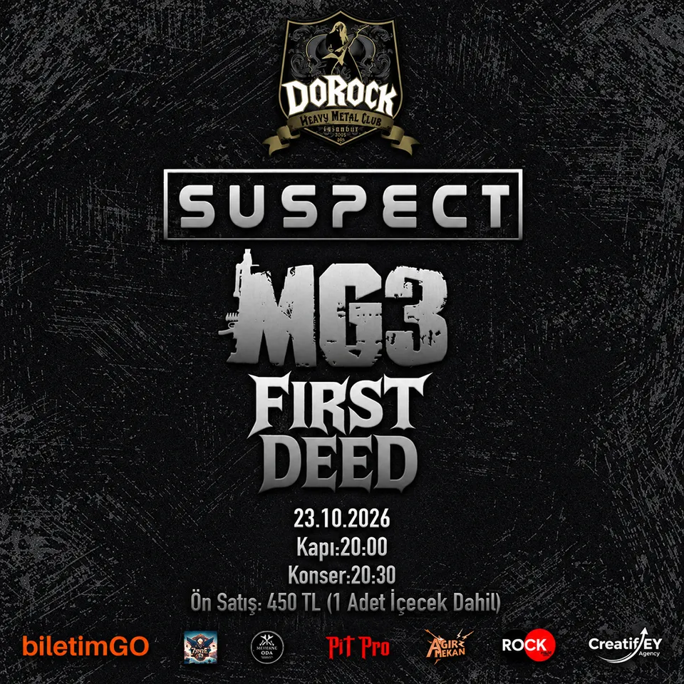 SUSPECT MG3 FİRST DEED card